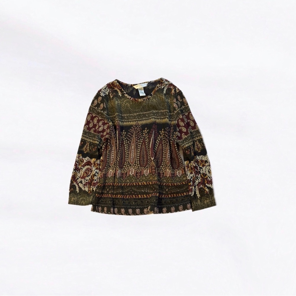 napa valley ⋆ abstract shimmer top